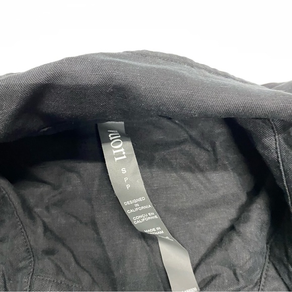 Vuori Trestles Twill Romper Black Small - Picture 3 of 7